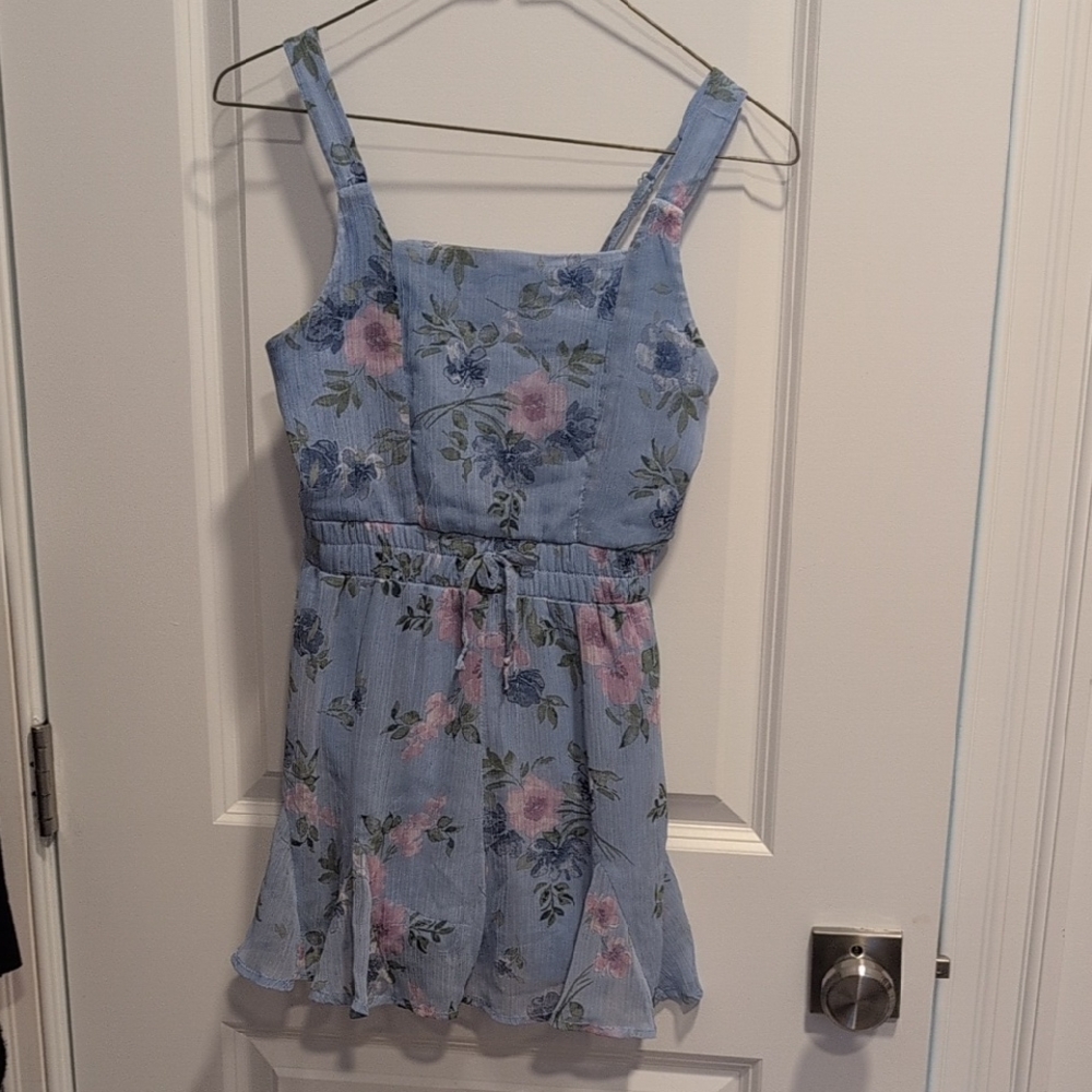 Hello Franki Sleeveless Gauze Romper for girls Size 12